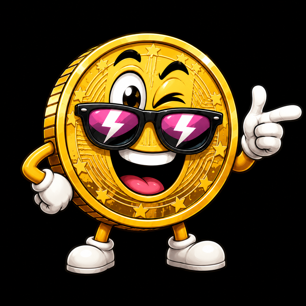 Frink Coin mascot